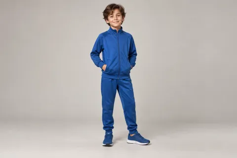 Çocuk spor takımı kataloğu için çocuk model başvurusu