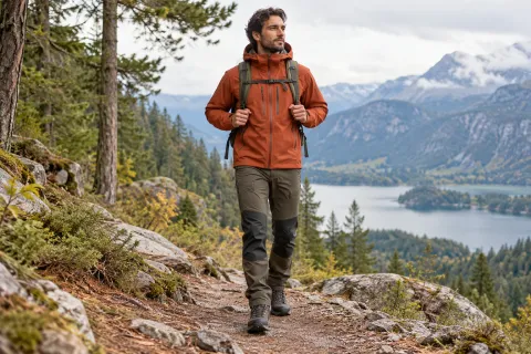Outdoor mont kataloğu için model başvurusu