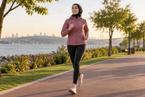 Spor giyim reklamı için model başvurusu